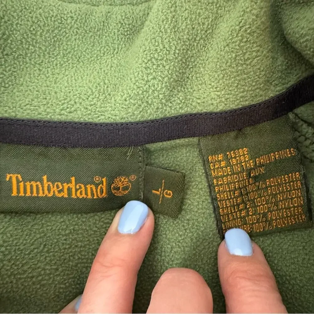 Timberland Green and Black Men's - Large